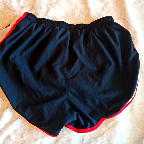 NIKE BLUE RED WHITE Swin Shorts Lined, Drawstring SIZE M - Picture 4 of 6